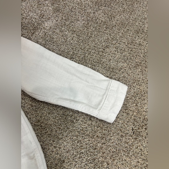 Zara Little Boy cotton white button down collared shirt size 4-5 party wedding - Picture 4 of 5